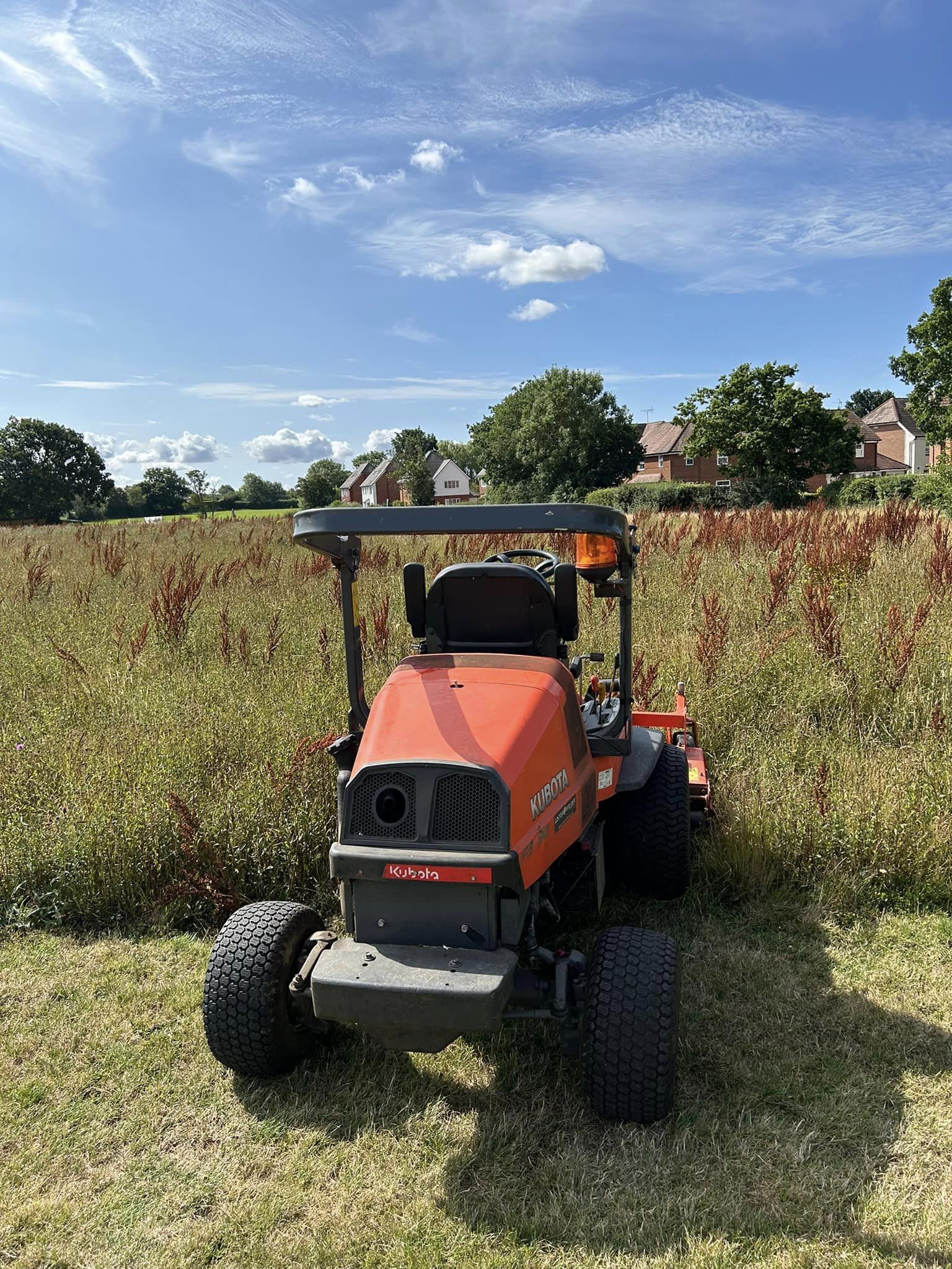 Creating a nature area for a local community.
